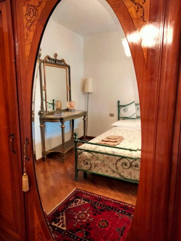 Postel nebo postele na pokoji v ubytování B&B Cascina in Franciacorta