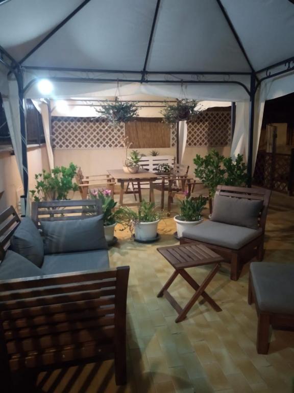 Posezení v ubytování B&B Salvatore Lido di Noto