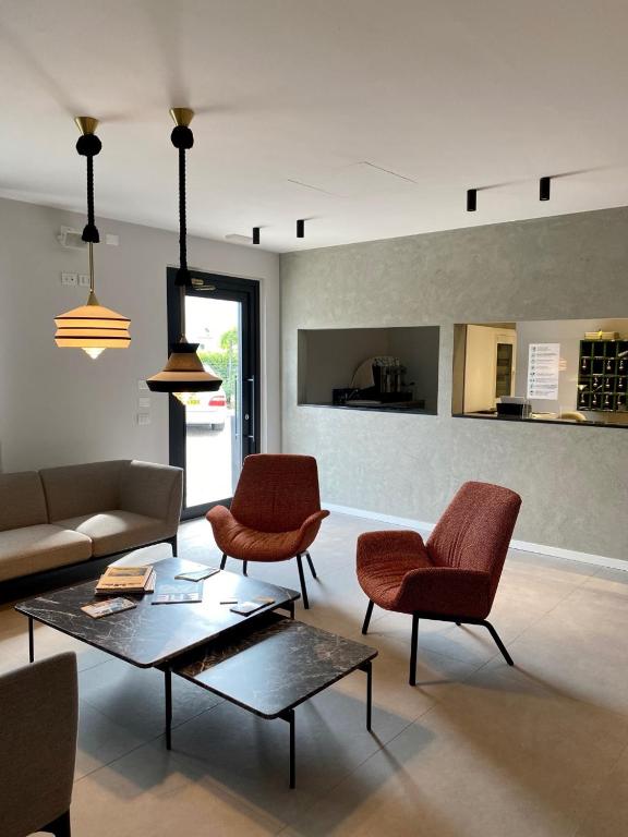 Et sittehjørne på Hotel Marolda