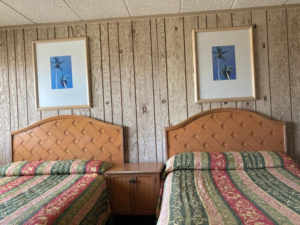 Postel nebo postele na pokoji v ubytování Glendale Motel