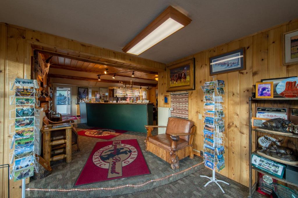 Posezení v ubytování Antler Inn