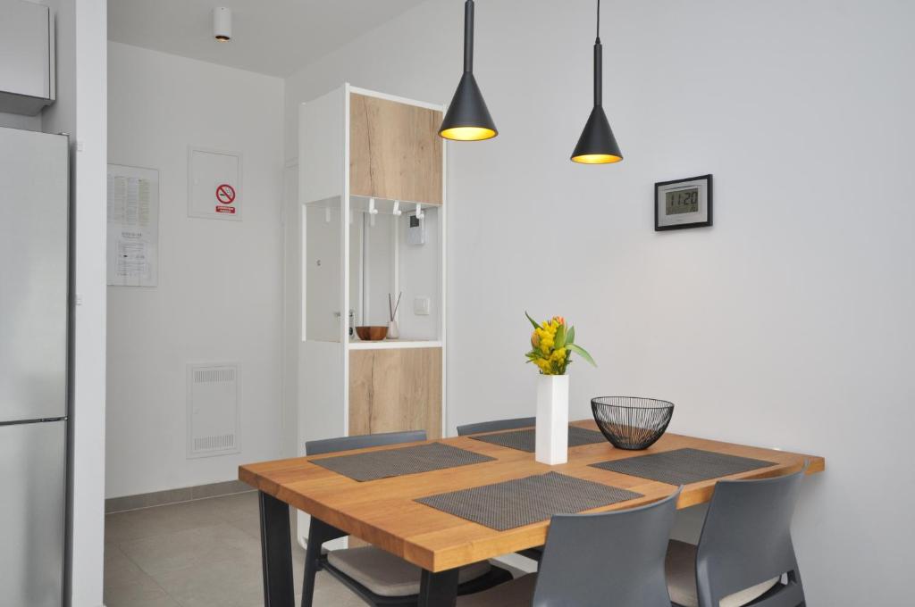 Kuchyňa alebo kuchynka v ubytovaní Apartment Carmen, Žnjan, Split