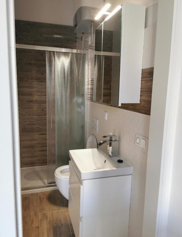 Kúpeľňa v ubytovaní Pearl Apartment Pula
