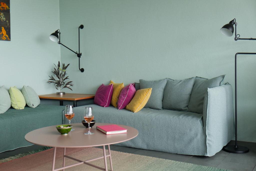 Posezení v ubytování Appartment Belle5