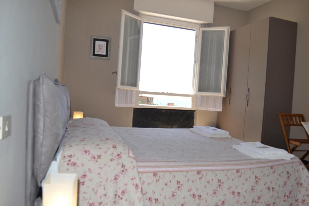 Postel nebo postele na pokoji v ubytování Suite 5 Terre-Sea View
