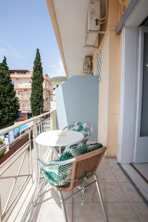 Balkón nebo terasa v ubytování Hotel Electra