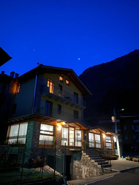 Nespecifikovaný výhled na hory nebo výhled na hory při pohledu z bed and breakfast