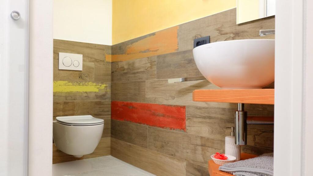 Kúpeľňa v ubytovaní In Collina B&B