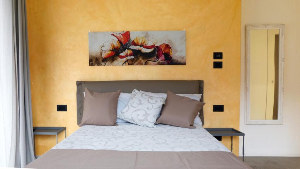 Posteľ alebo postele v izbe v ubytovaní In Collina B&B