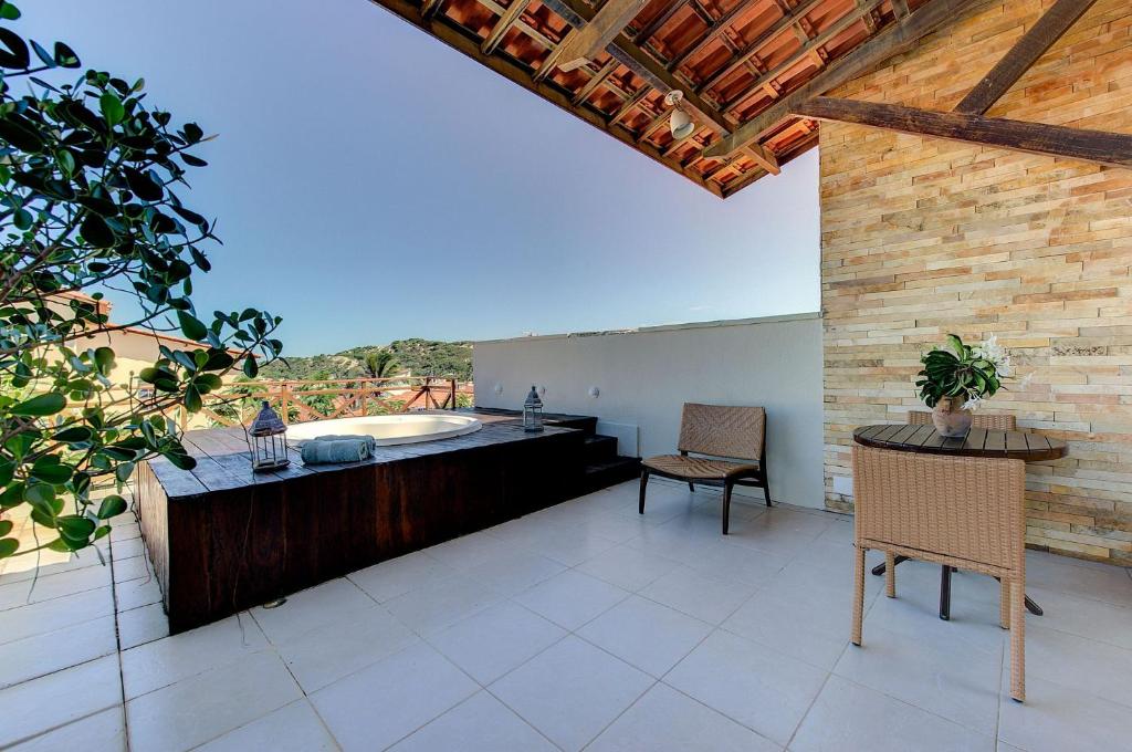  Luxuoso Bangalow Frente Mar por Carpediem