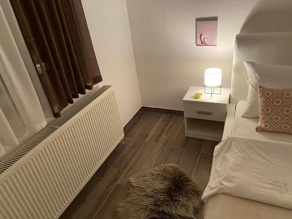 Postel nebo postele na pokoji v ubytování Villa Nana