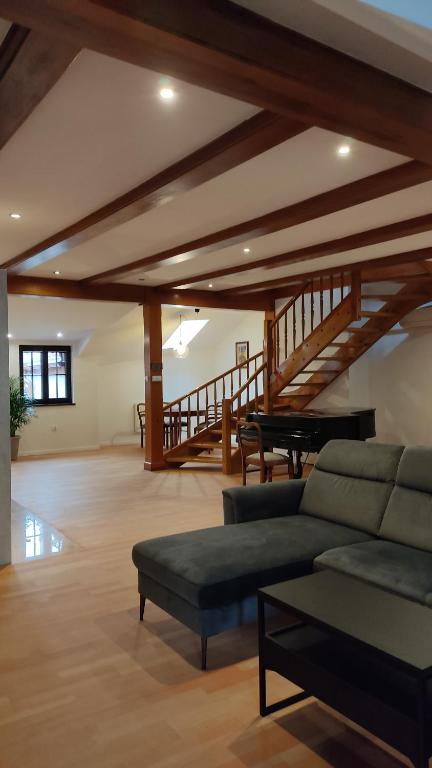 Posezení v ubytování Apartamenty Ceglane