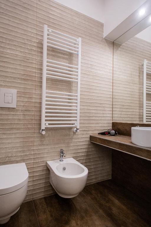 A bathroom at Casa Nora Napoli