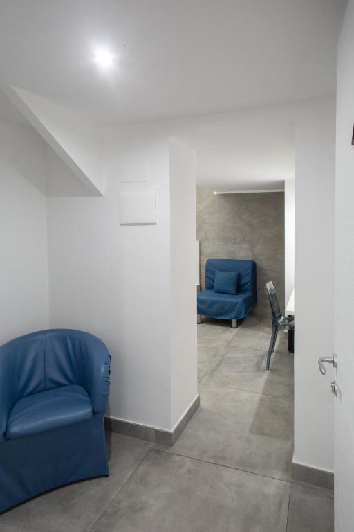 A seating area at Casa Nora Napoli