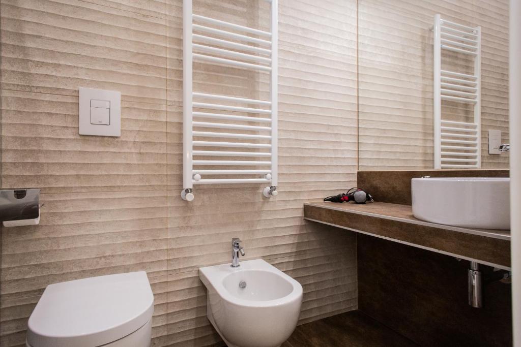 A bathroom at Casa Nora Napoli