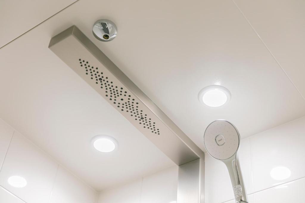 a recessed light in the ceiling of a room at Hotel Forza Osaka Namba in Osaka
