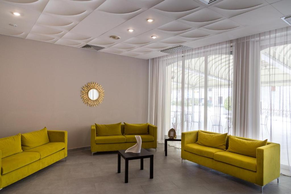 Posezení v ubytování Hotel Terme di Frasassi
