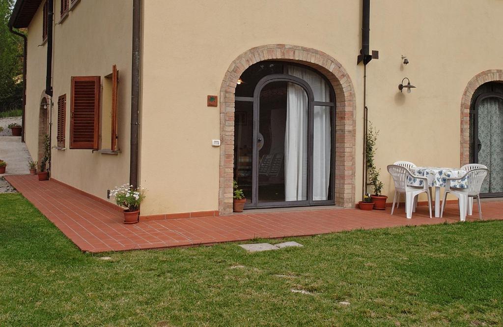 Budynek, w którym mieści się apartament