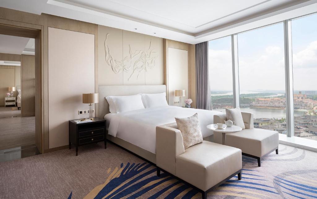 Posezení v ubytování Langham Place Changsha