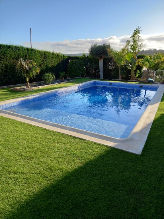 Πισίνα στο ή κοντά στο Casa las ventanas