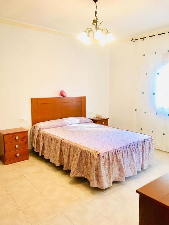 Postel nebo postele na pokoji v ubytování Casa África
