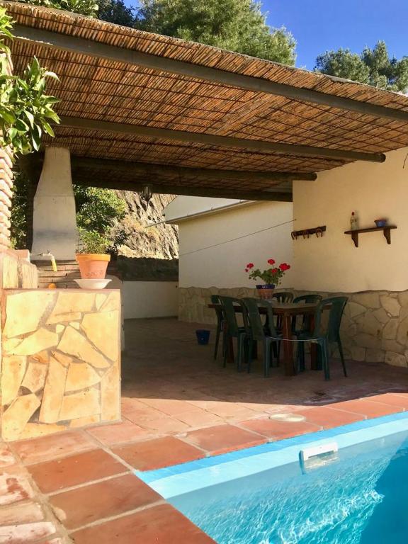 Bazén v ubytování Casa África nebo v jeho okolí