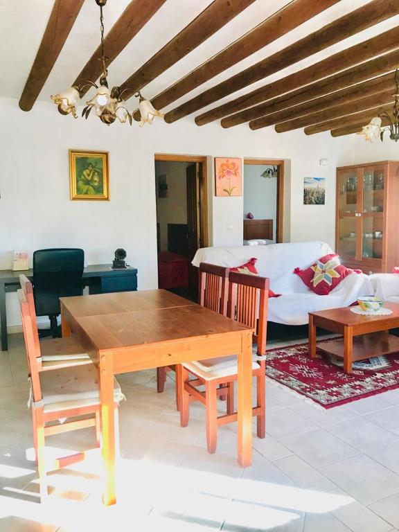 Posezení v ubytování Casa África