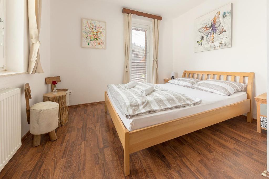Postel nebo postele na pokoji v ubytování Hostel Mama Minka
