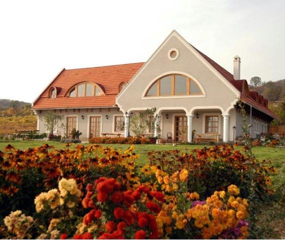Zahrada ubytování Koczor Winery & Guesthouse