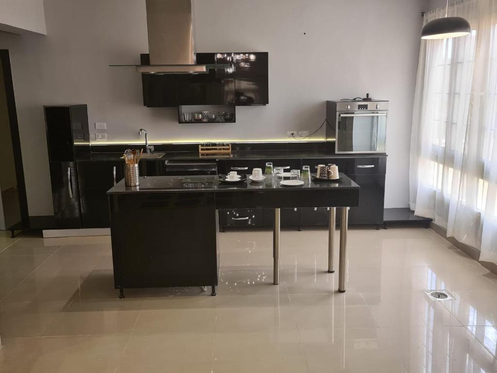 Kuchyň nebo kuchyňský kout v ubytování Cavalli Boutique apartments - October