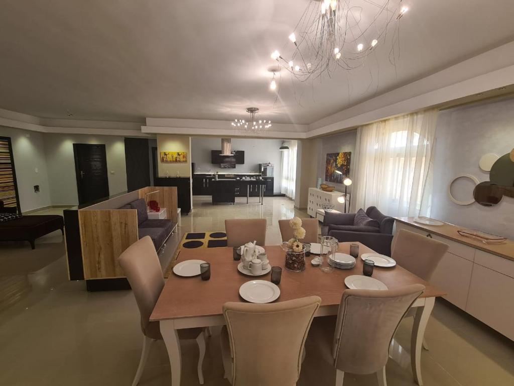 Kuchyň nebo kuchyňský kout v ubytování Cavalli Boutique apartments - October