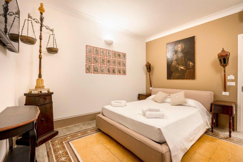 Postel nebo postele na pokoji v ubytování Casa Modica - Luxury rooms