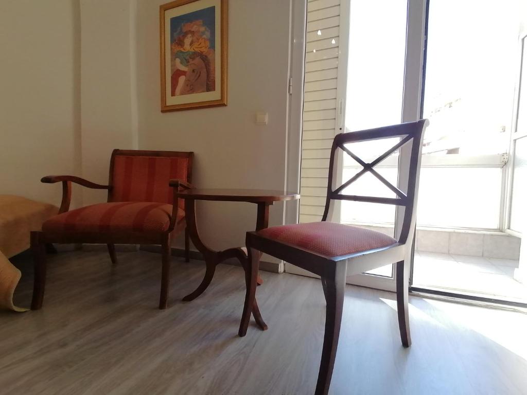 Posezení v ubytování Hotel Galaxias