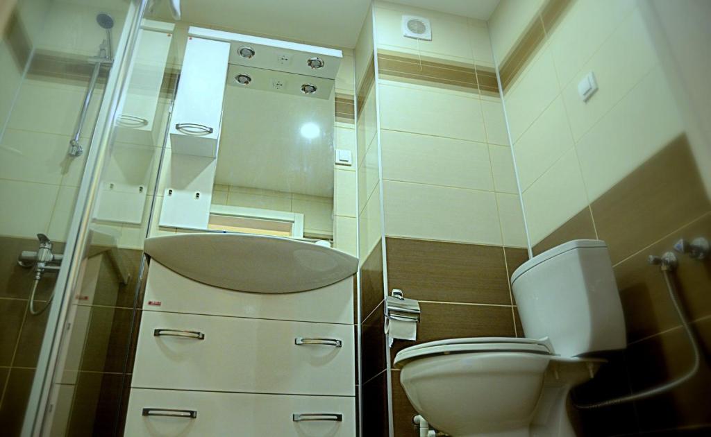 Koupelna v ubytování Lux Apartmani