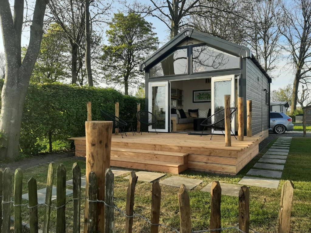 Zahrada ubytování Camping de Vogel