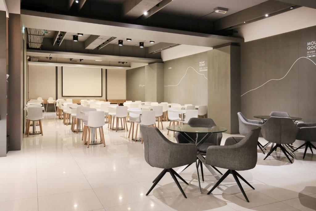 Posezení v ubytování Dandy Hotel-Daan Park Branch