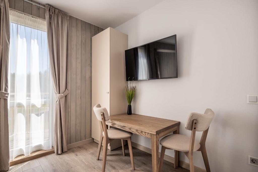 Apartamentai Druskininkų 7B - 豪华双人房间与阳台