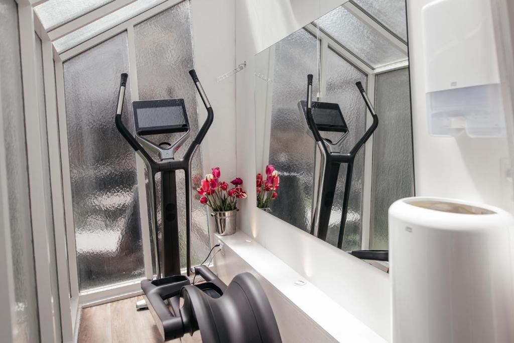Fitness centrum a/nebo fitness zařízení v ubytování River Residence