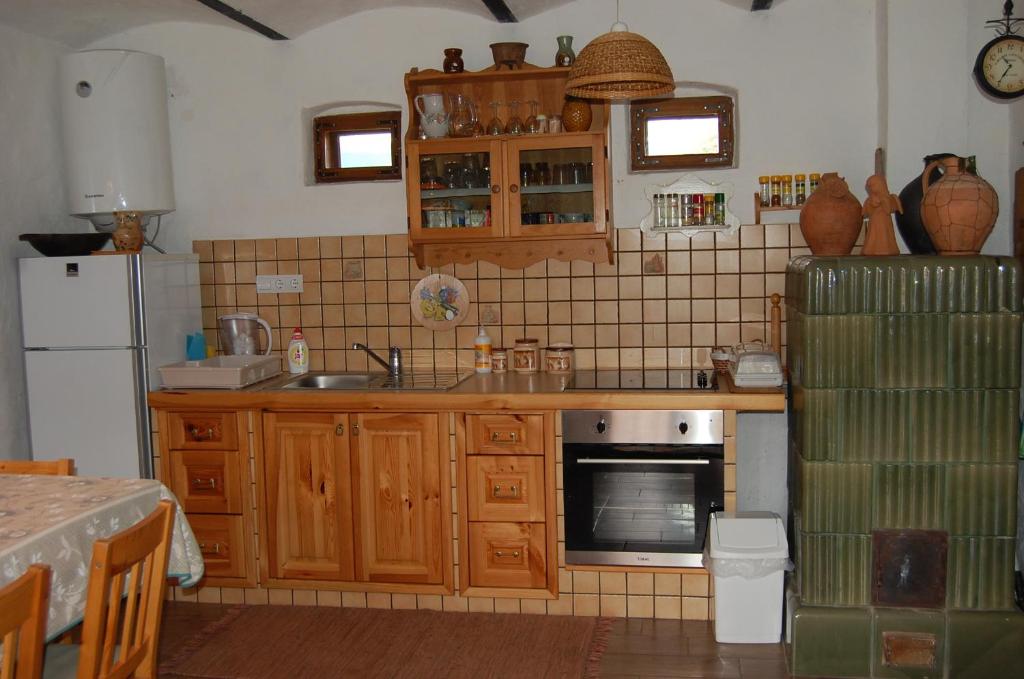 Kuchyň nebo kuchyňský kout v ubytování Balajceva domačija - Moravske Toplice