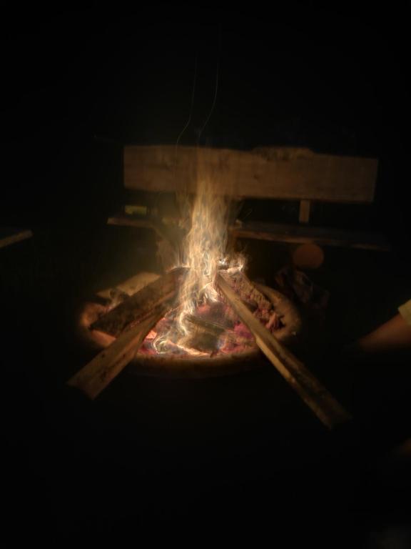 Gril pre hostí vo vile