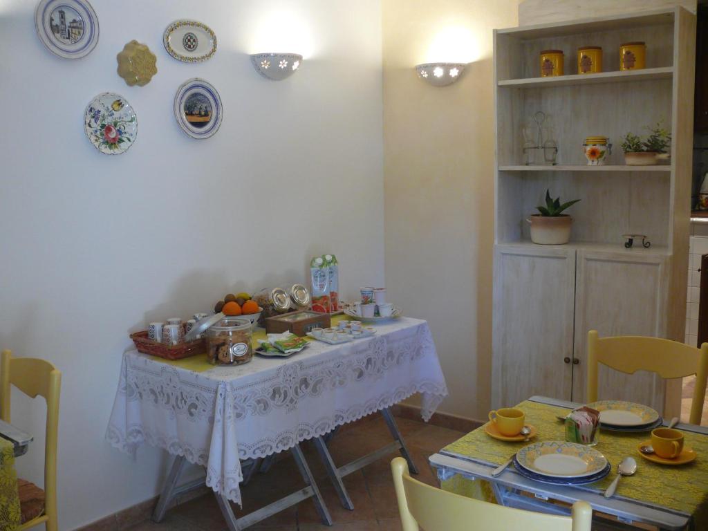 Jídlo v bed and breakfast nebo okolí