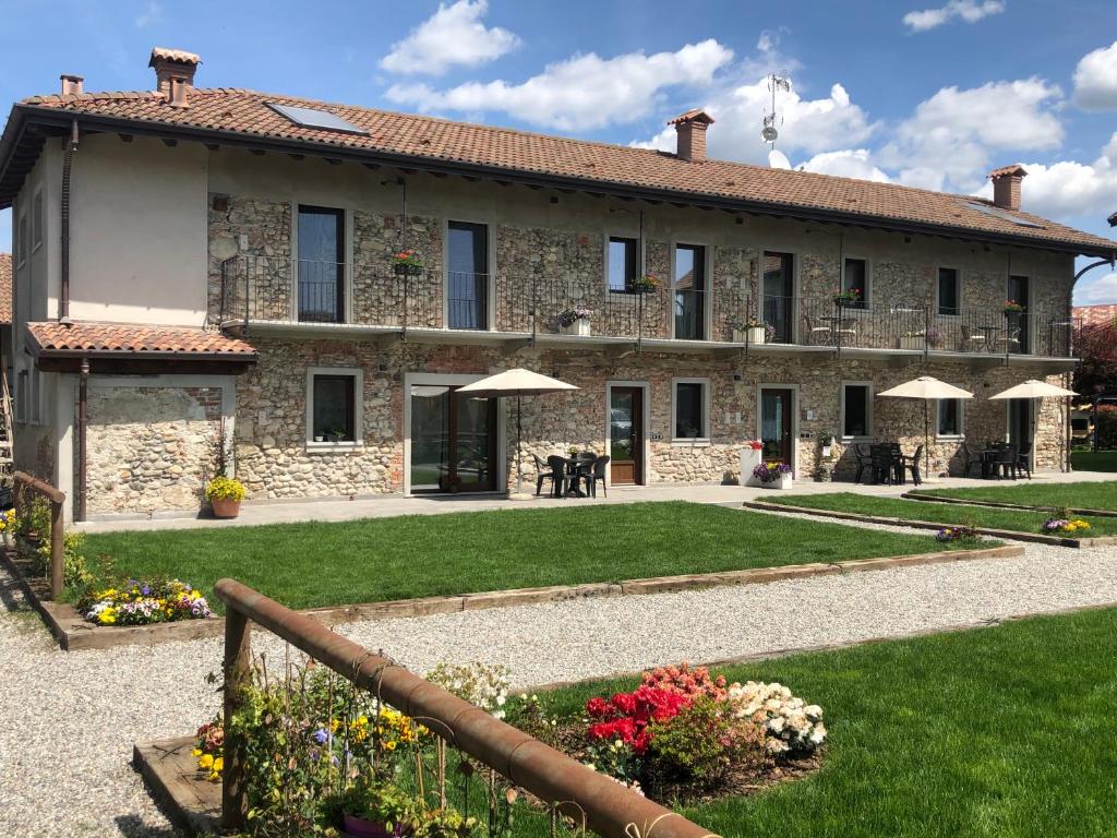 Vonkajšia záhrada v ubytovaní B&B Tenuta Legnate