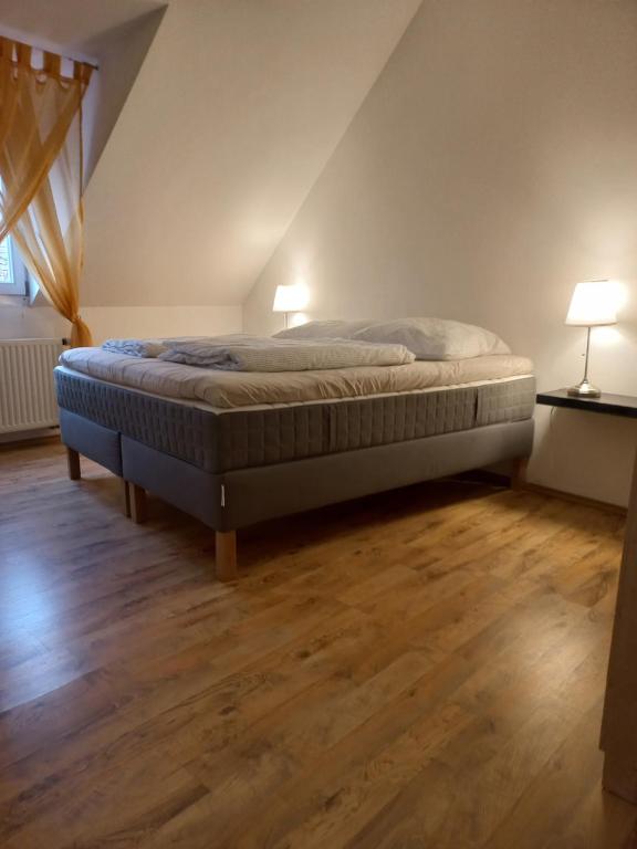 Postel nebo postele na pokoji v ubytování A-M Condominium