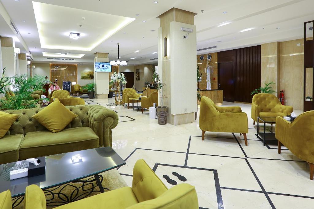 Posezení v ubytování Lotaz Hotel Apartments - Al Salamah