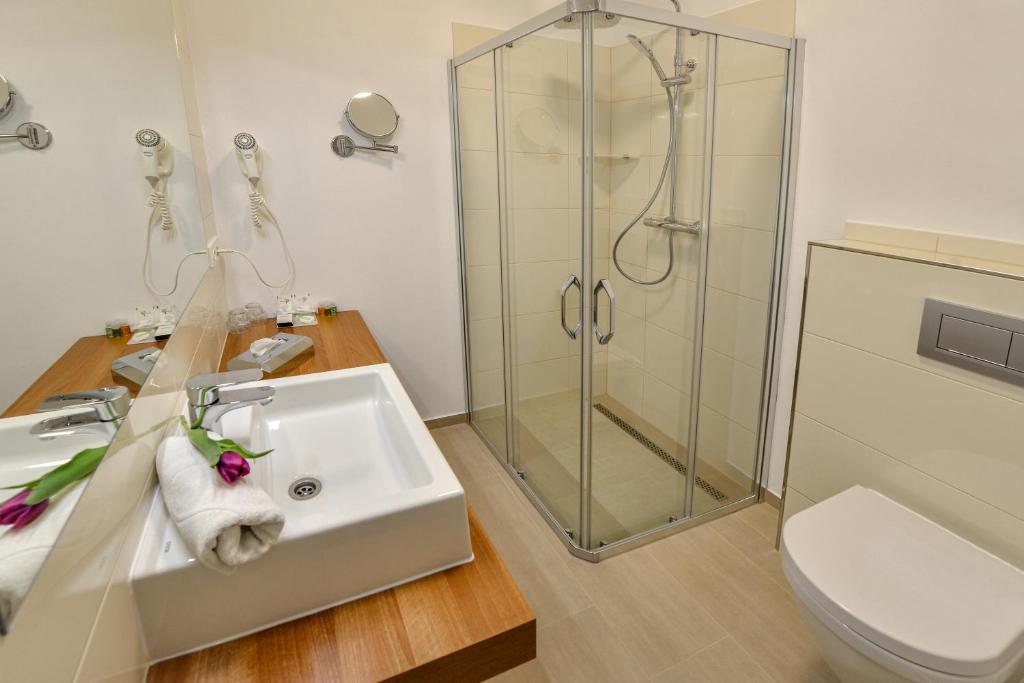 Ένα μπάνιο στο Hotel U Kaplicky