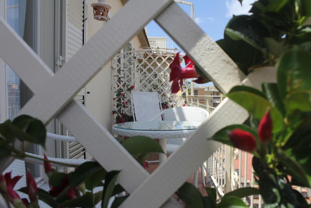 Balkón nebo terasa v ubytování B&B Il Giglio Bianco