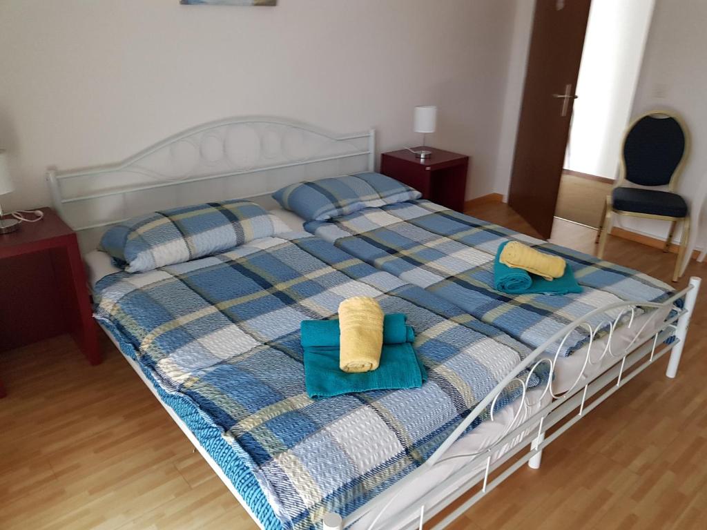 Postel nebo postele na pokoji v ubytování Garni Elisabetta