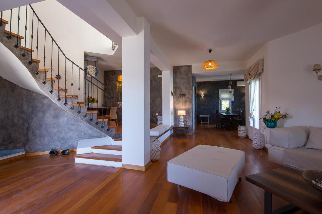 Posedenie v ubytovaní A&V Sea View Villa