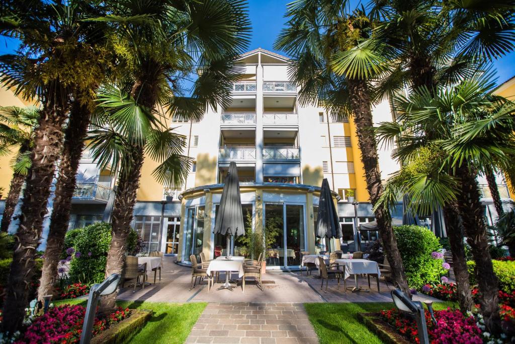 Zahrada ubytování Tertianum Residenza Al Lido - Appartements & Restaurant