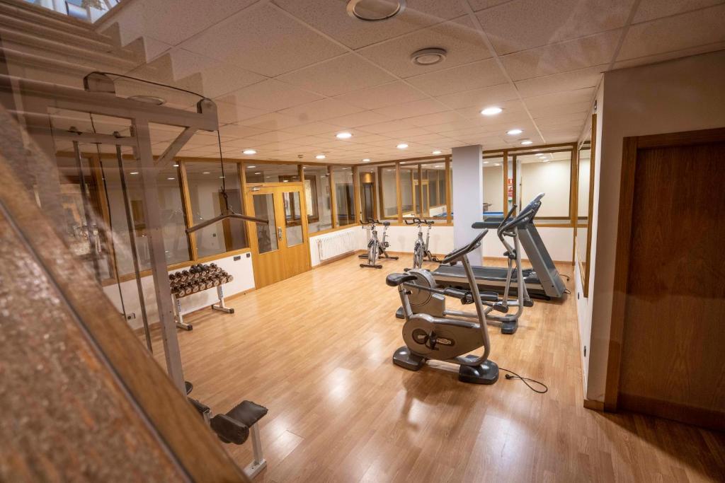 Líkamsræktarstöð og/eða líkamsræktaraðstaða á Hotel & Restaurante Peña